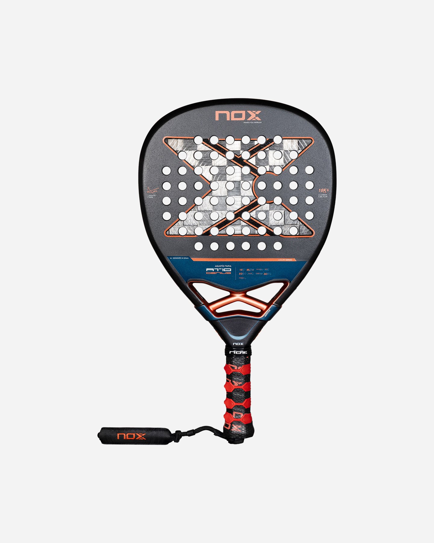 Racchetta padel NOX AT10 GENIUS ATTACK 18K  - 0 | Cisalfa Sport