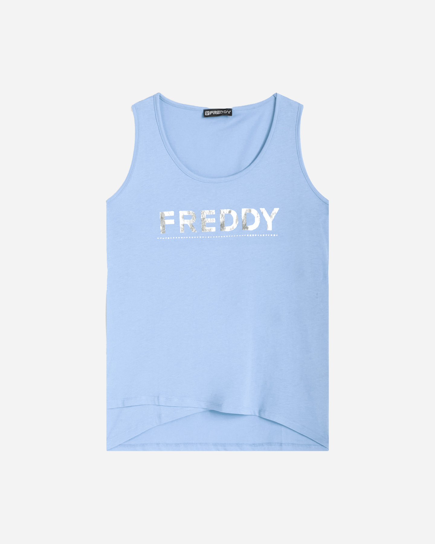 Canotta FREDDY BIG LOGO W - Azzurro - 0 | Cisalfa Sport
