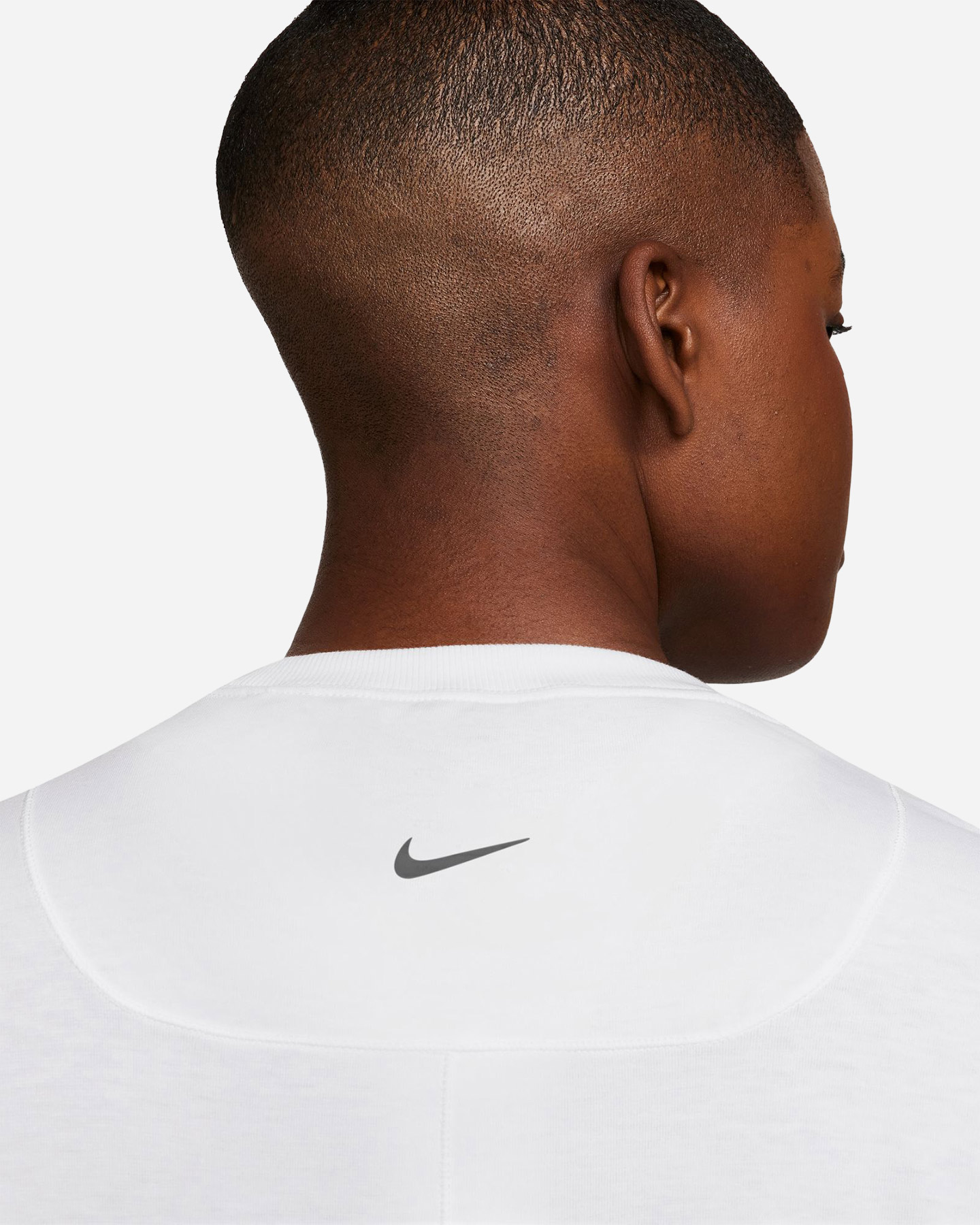T-shirt training NIKE LARGE LOGO W - Bianco - 3 | Cisalfa Sport