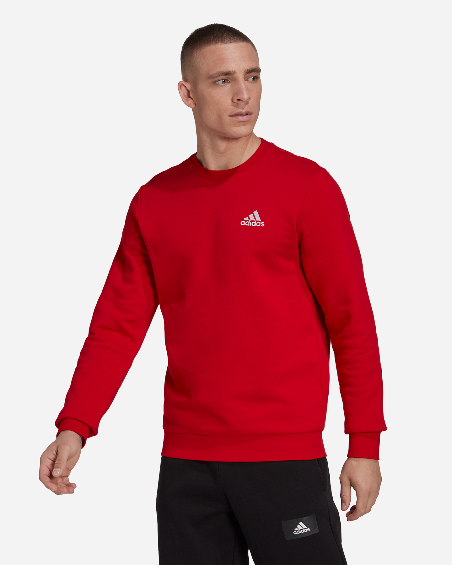 Felpa ADIDAS FEELCOZY M - Rosso - 1 | Cisalfa Sport