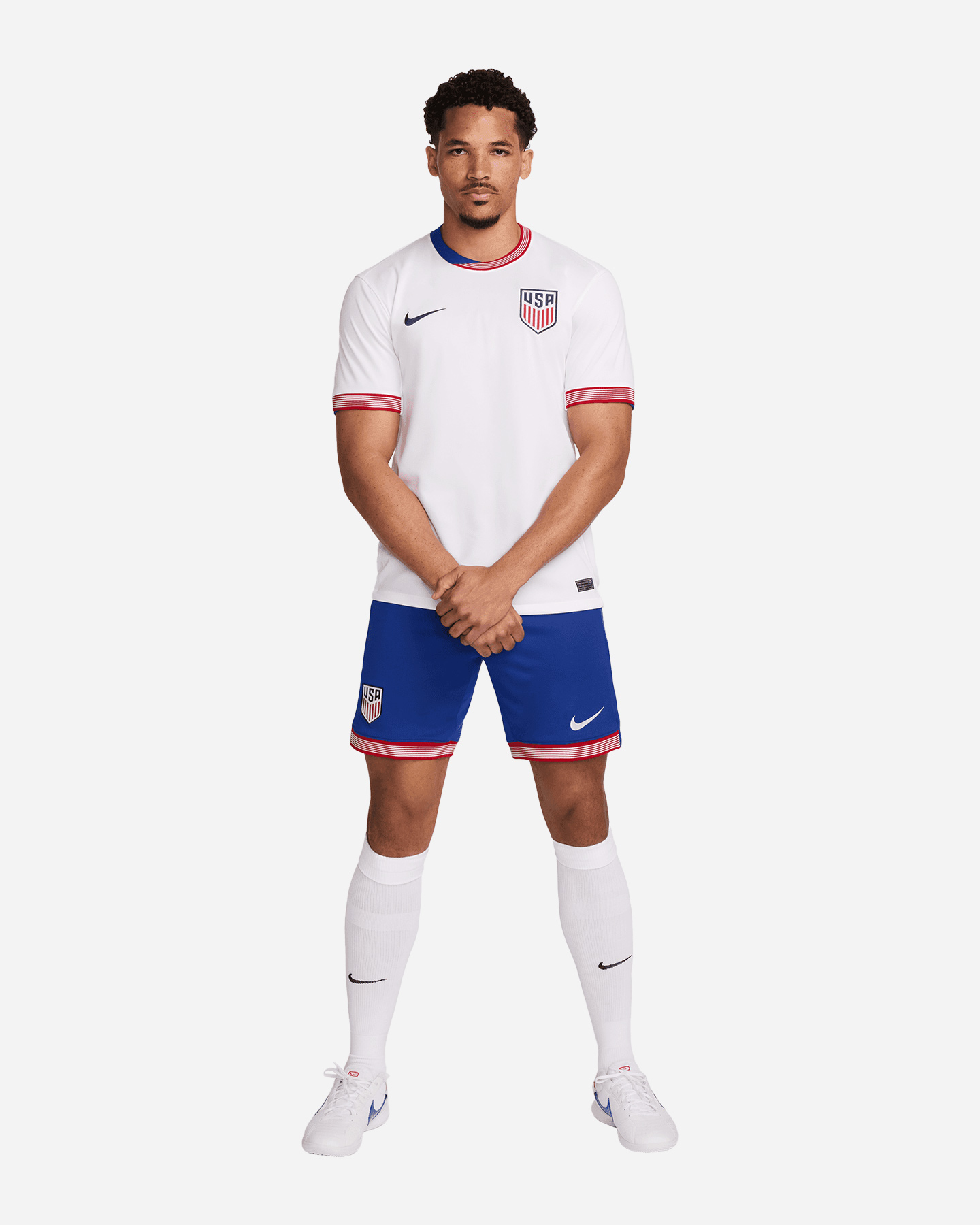 Maglia calcio ufficiale NIKE DRI FIT USA HOME 23-24 M - Bianco - 4 | Cisalfa Sport
