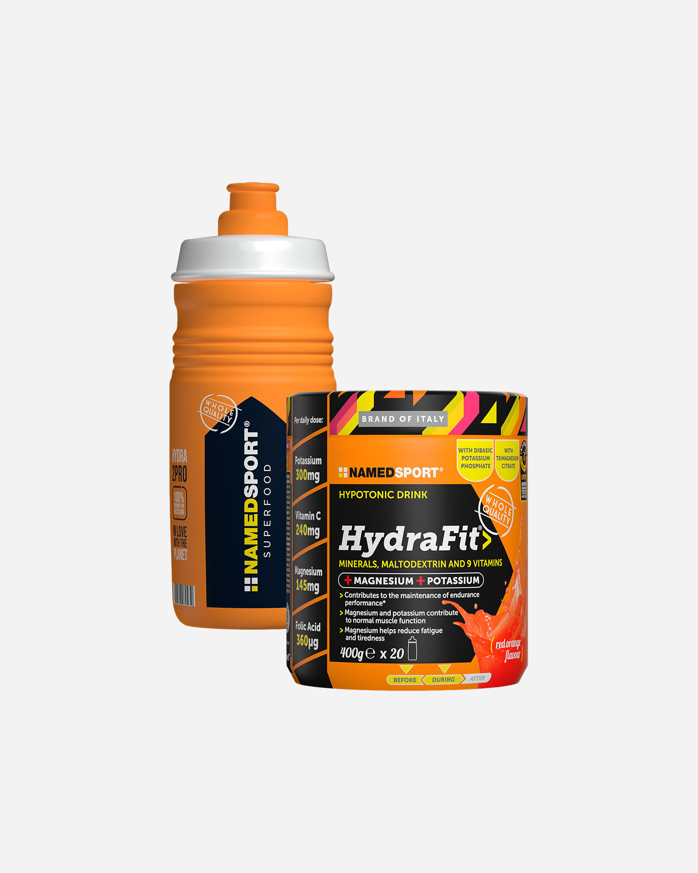 Energetico NAMED SPORT HYDRAFIT 400ML - Color mix - 0 | Cisalfa Sport