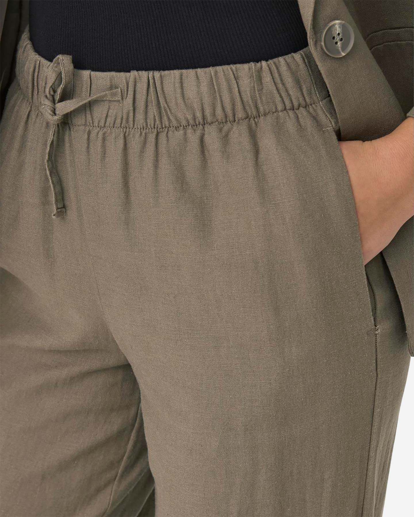 Pantalone ONLY CARO W - Marrone - 3 | Cisalfa Sport