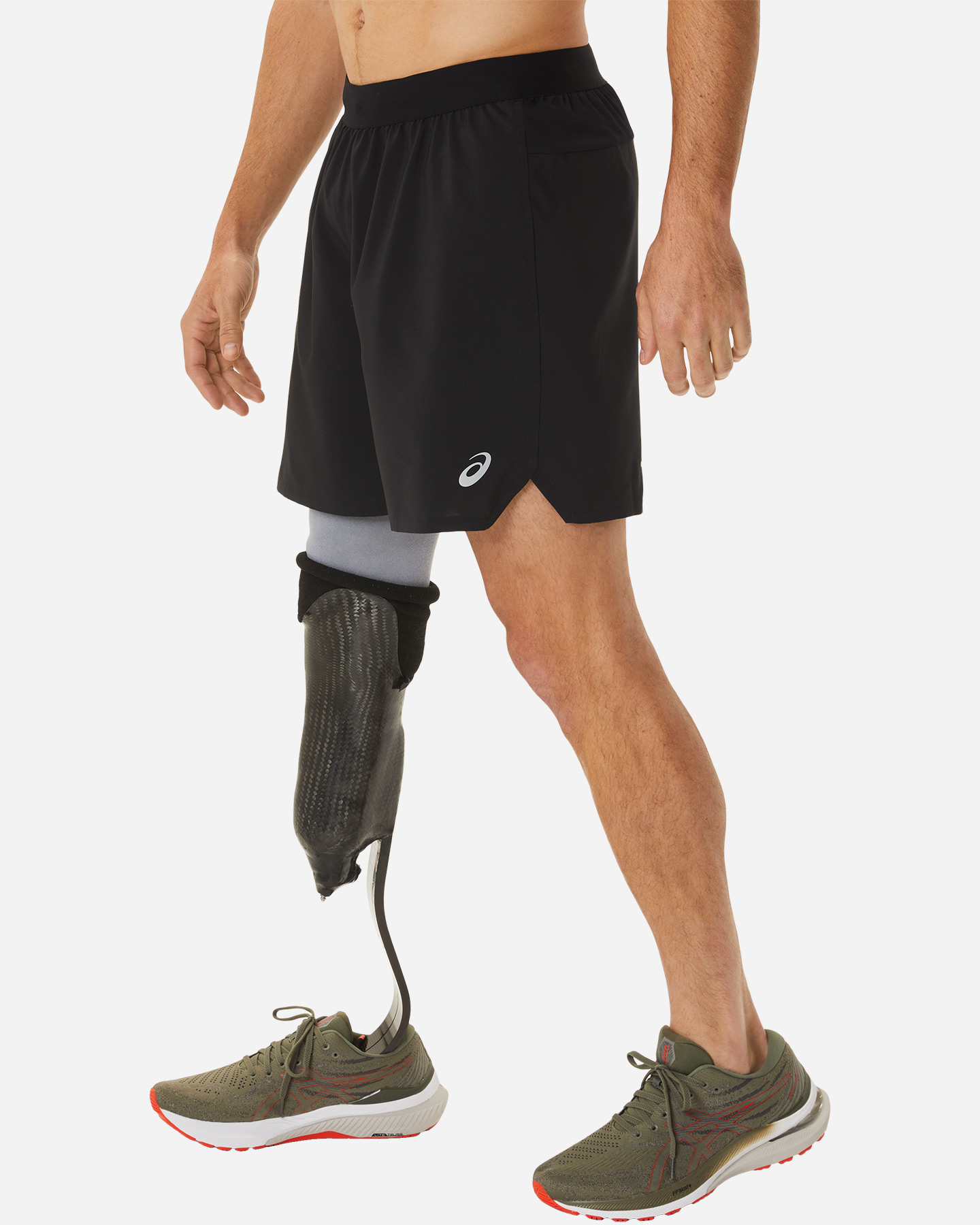 Short running ASICS ROAD M - Nero - 1 | Cisalfa Sport