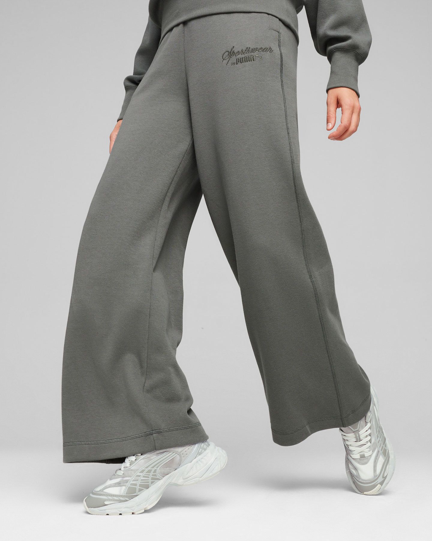 Pantaloni puma donna argento online