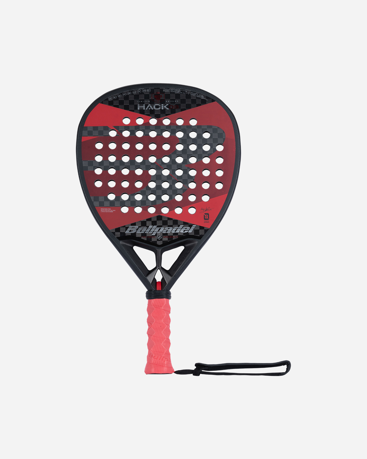 Racchetta padel performance BULLPADEL HACK 03 MFINAL 22 - Rosso - 0 | Cisalfa Sport