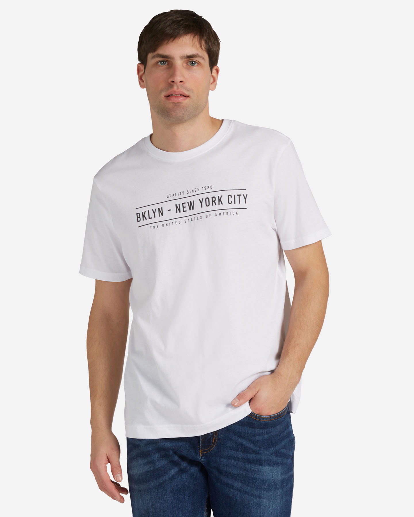 T-shirt DACK'S ESSENTIAL M - Bianco - 0 | Cisalfa Sport