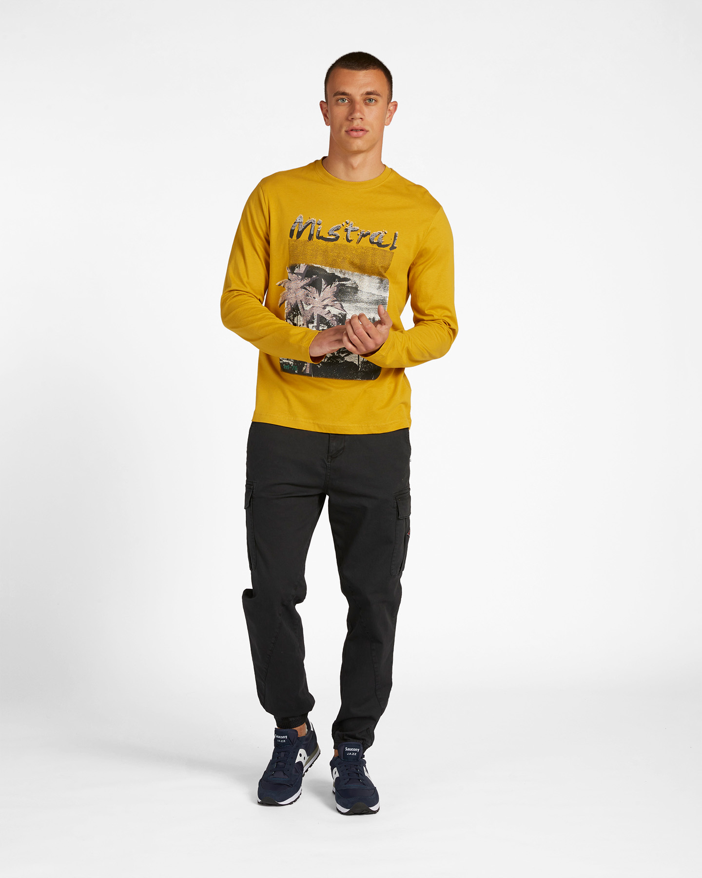 T-shirt MISTRAL PHOTOGRAPH M - Giallo - 1 | Cisalfa Sport