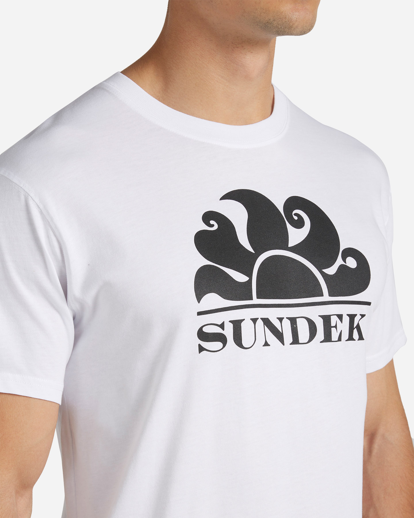 T-shirt SUNDEK LOGO SUN M - Bianco - 4 | Cisalfa Sport
