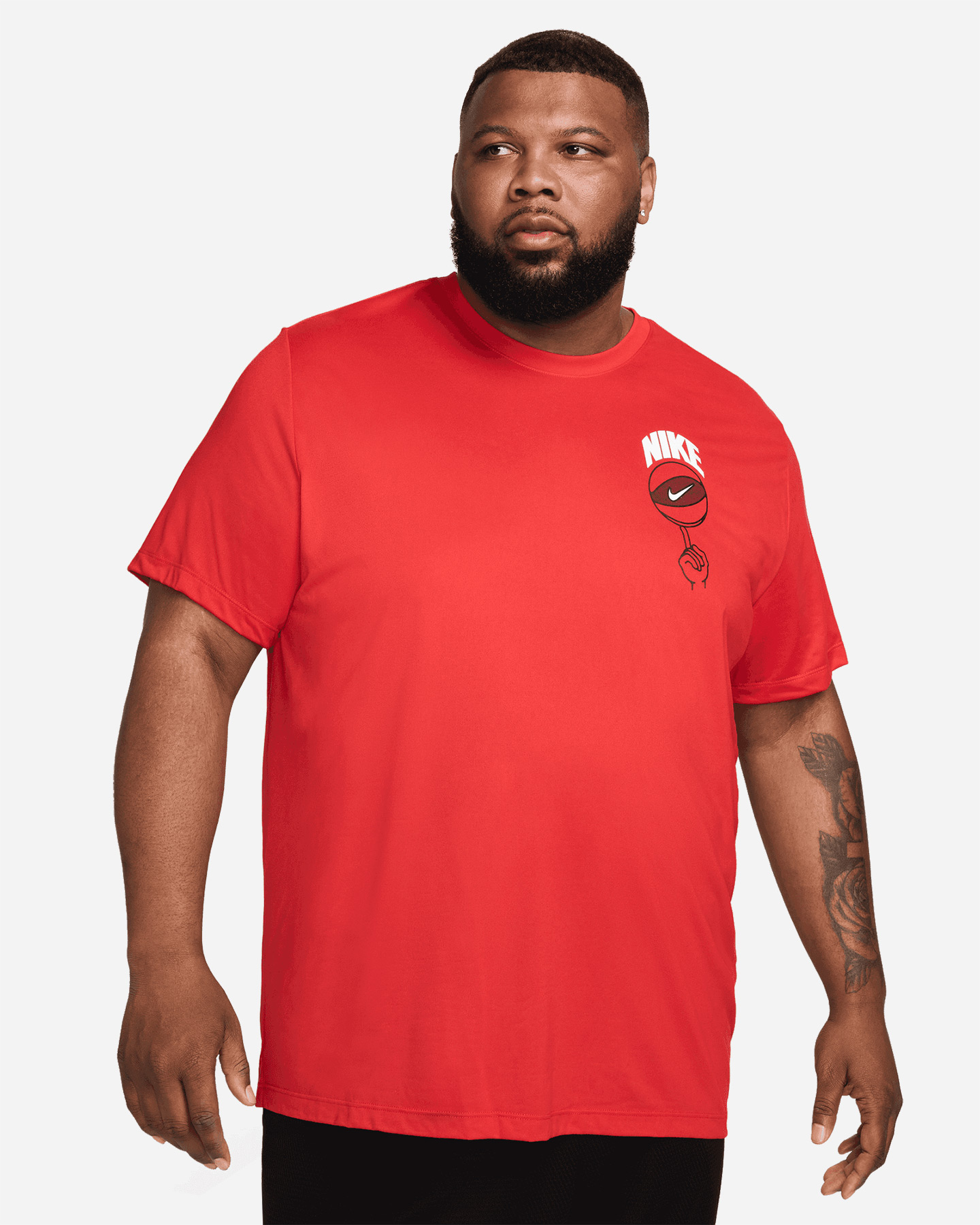 Abbigliamento basket NIKE BASKETBALL DRI FIT M - Rosso - 0 | Cisalfa Sport