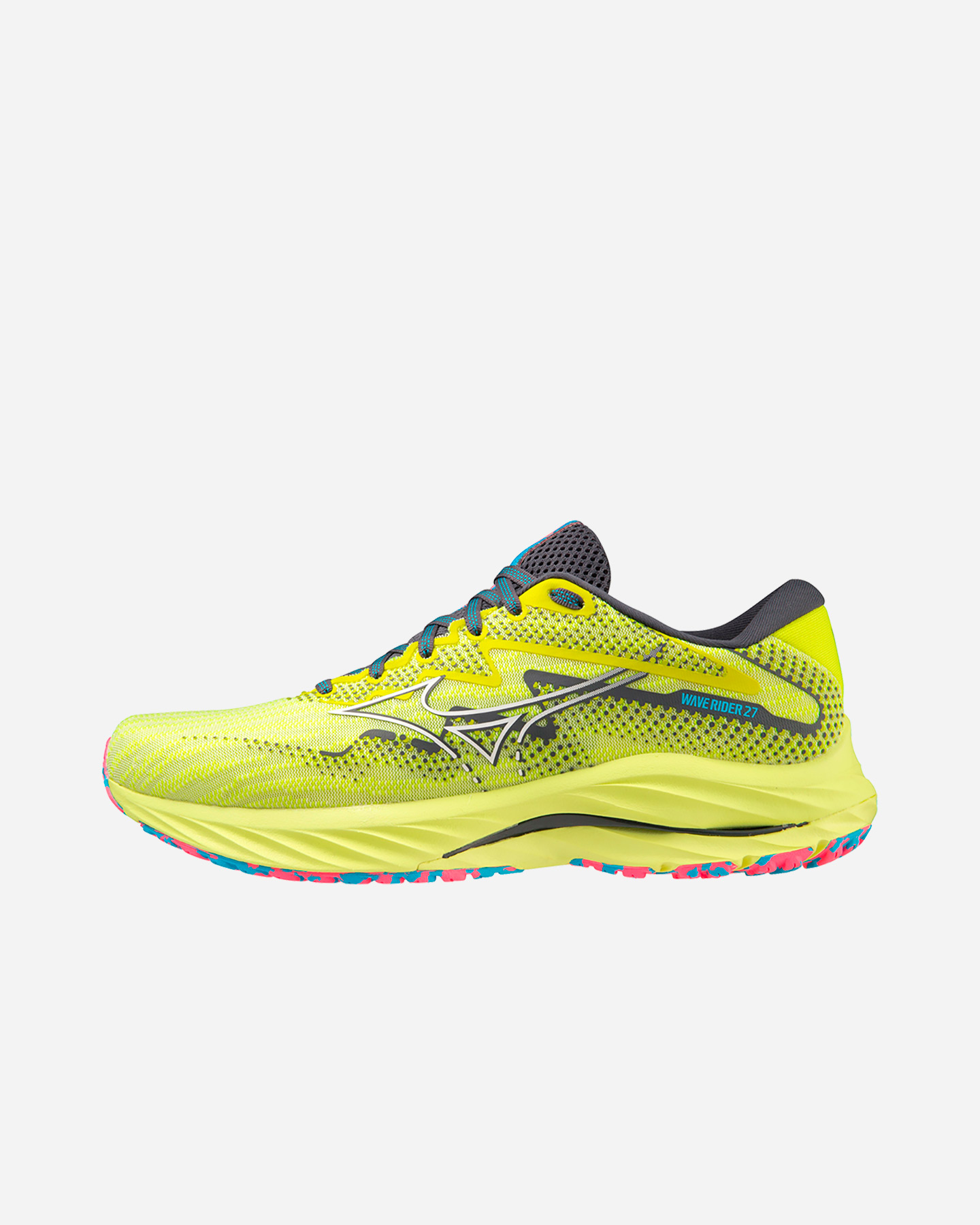 Scarpe running MIZUNO WAVE RIDER 27 M - Giallo - 5 | Cisalfa Sport