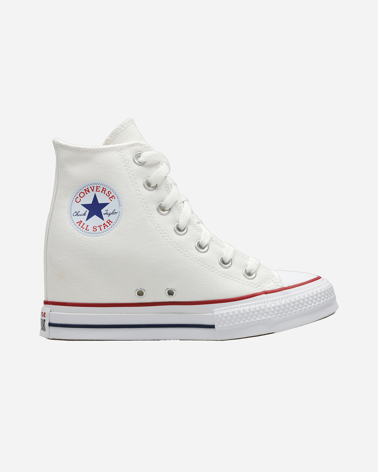 Scarpe sneakers CONVERSE CHUCK TAYLOR ALL STAR WEDGE HIGH W - Bianco - 0 | Cisalfa Sport