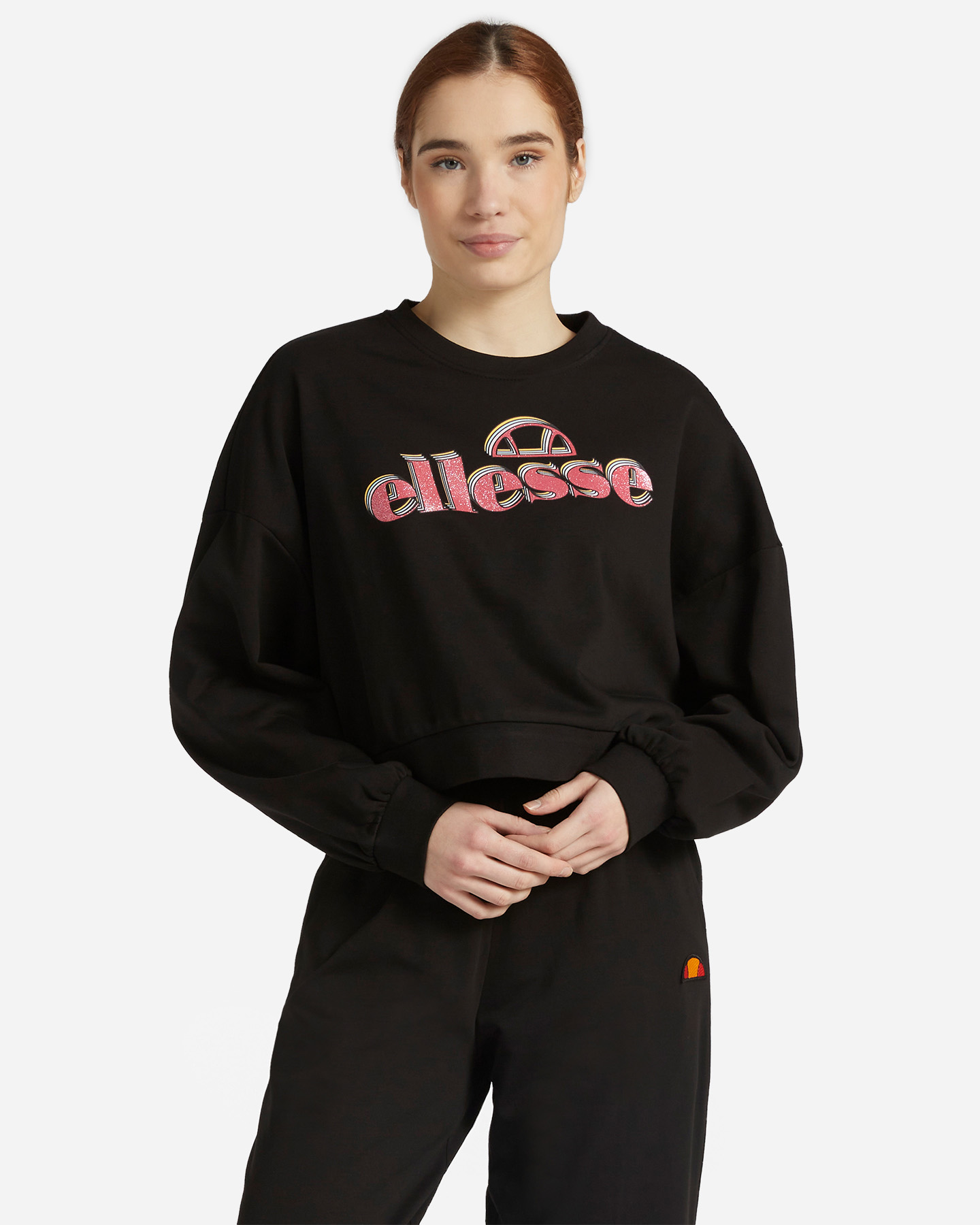 Felpa ELLESSE BIG BUBBLE W - Nero - 0 | Cisalfa Sport