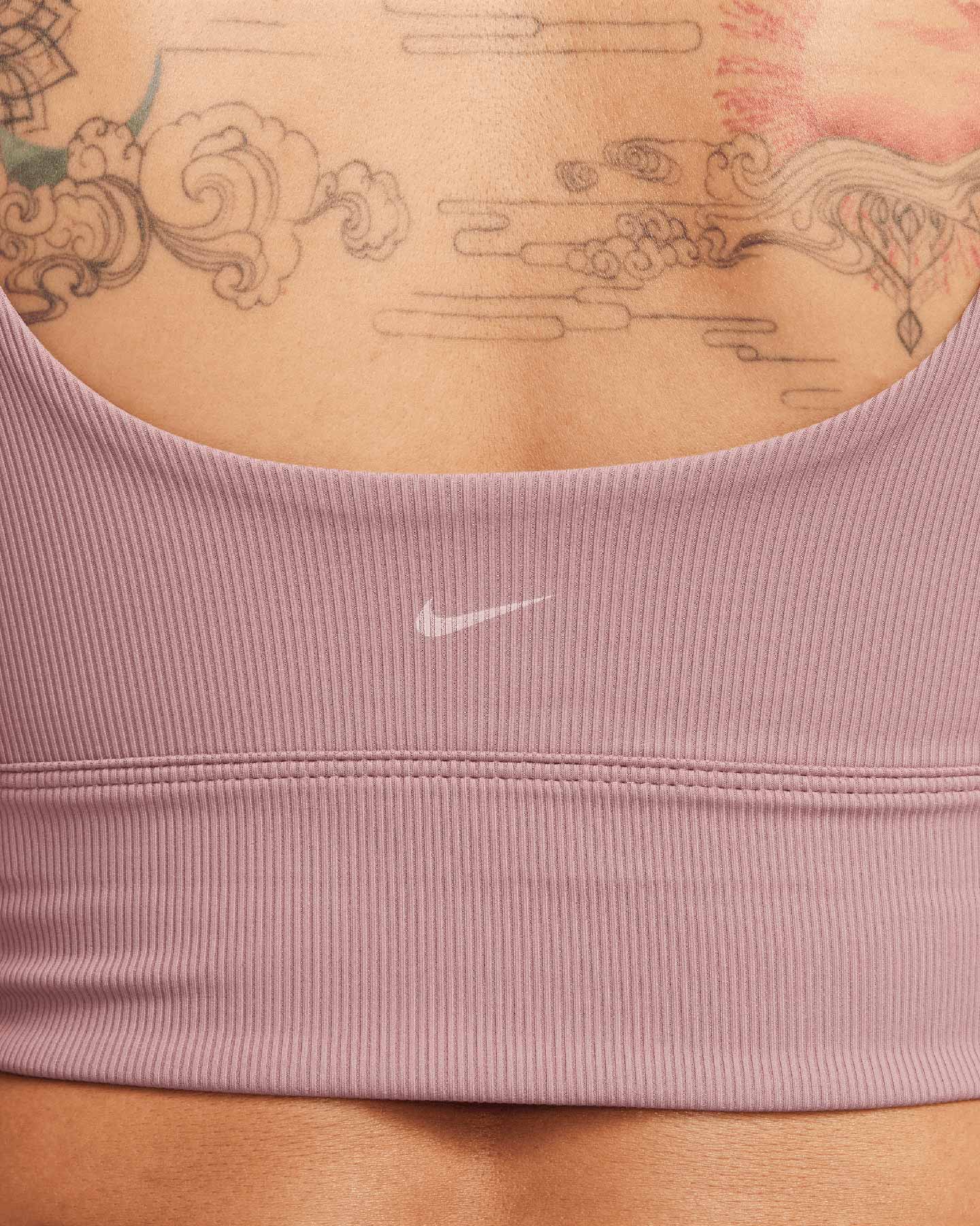 Bra training NIKE STRIPED W - Marrone - 3 | Cisalfa Sport