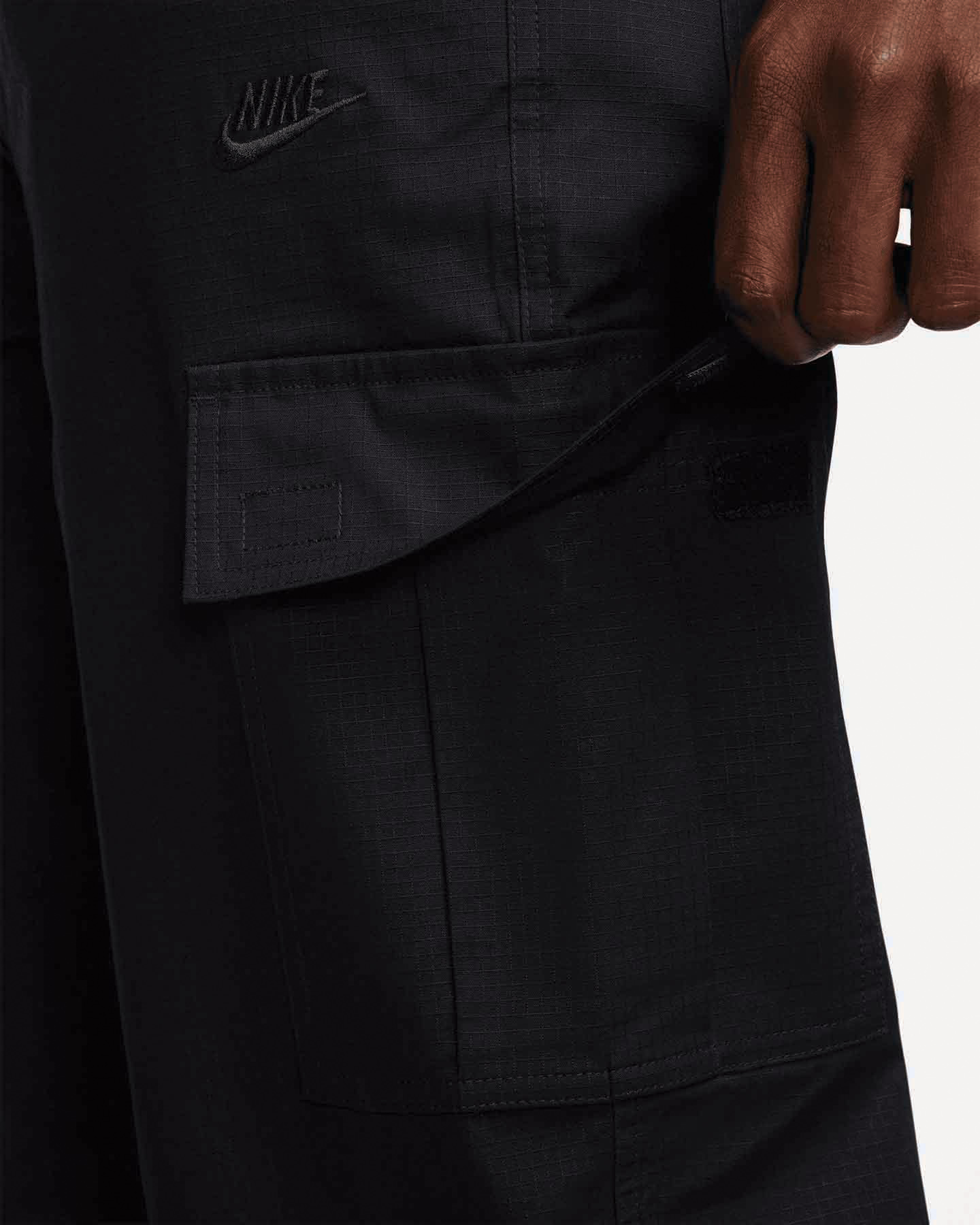 Pantalone NIKE CLUB CARGO M - Nero - 3 | Cisalfa Sport