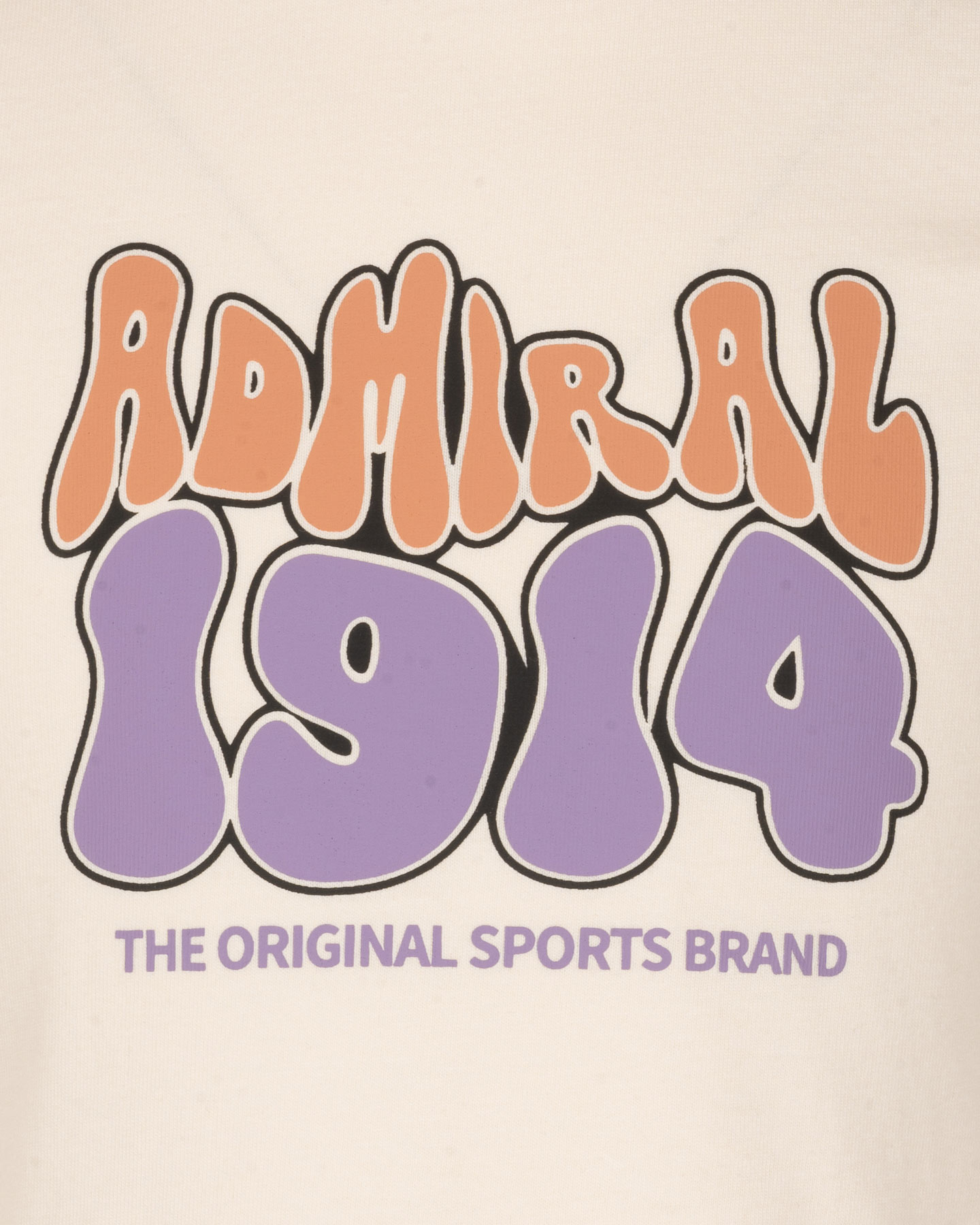 T-shirt ADMIRAL VARSITY JR - Beige - 2 | Cisalfa Sport