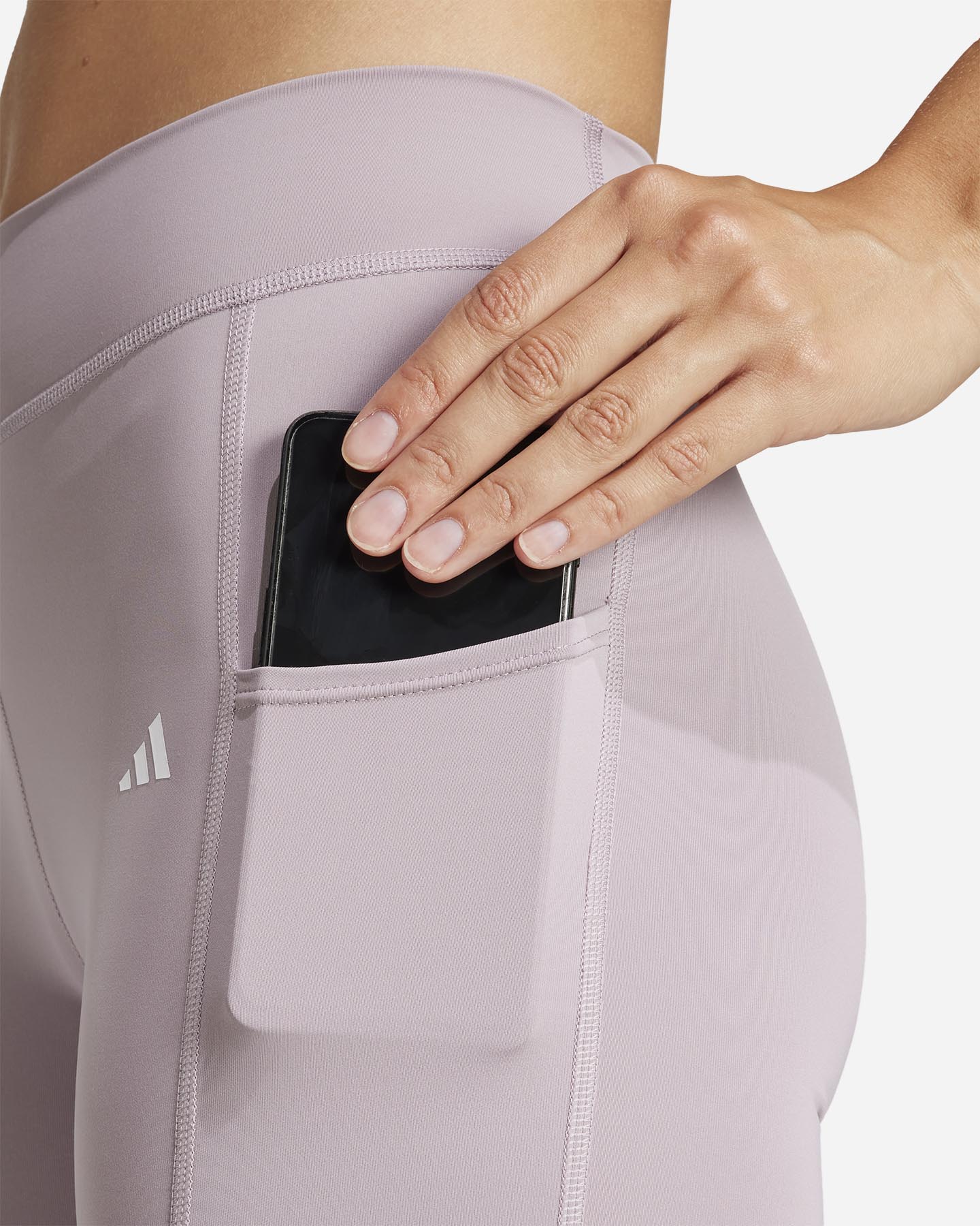 Leggings ADIDAS SMALL LOGO W - Lilla - 2 | Cisalfa Sport