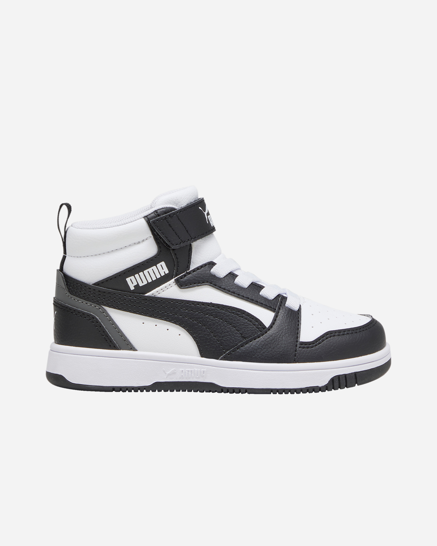 Scarpe sneakers PUMA REBOUND V6 MID JR - Bianco - 0 | Cisalfa Sport