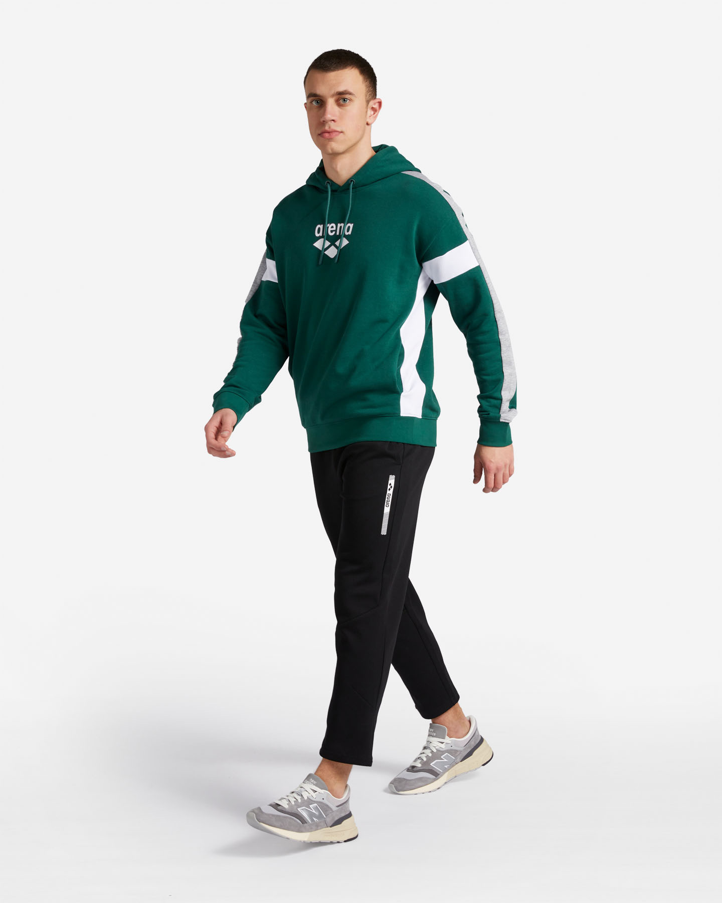 Felpa ARENA ATHLETICS M - Verde - 3 | Cisalfa Sport