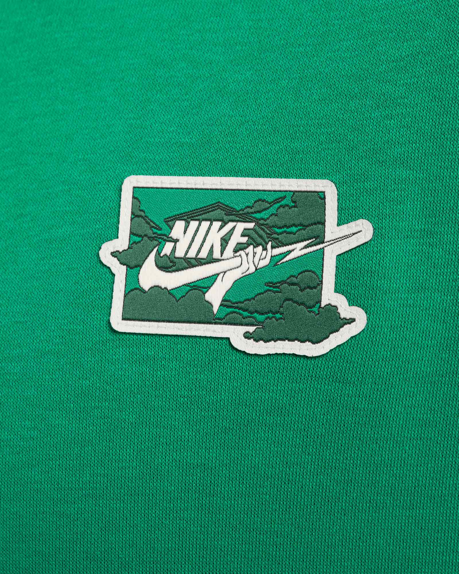 Felpa NIKE CREW CLUB BOLT GFX M - Verde - 5 | Cisalfa Sport