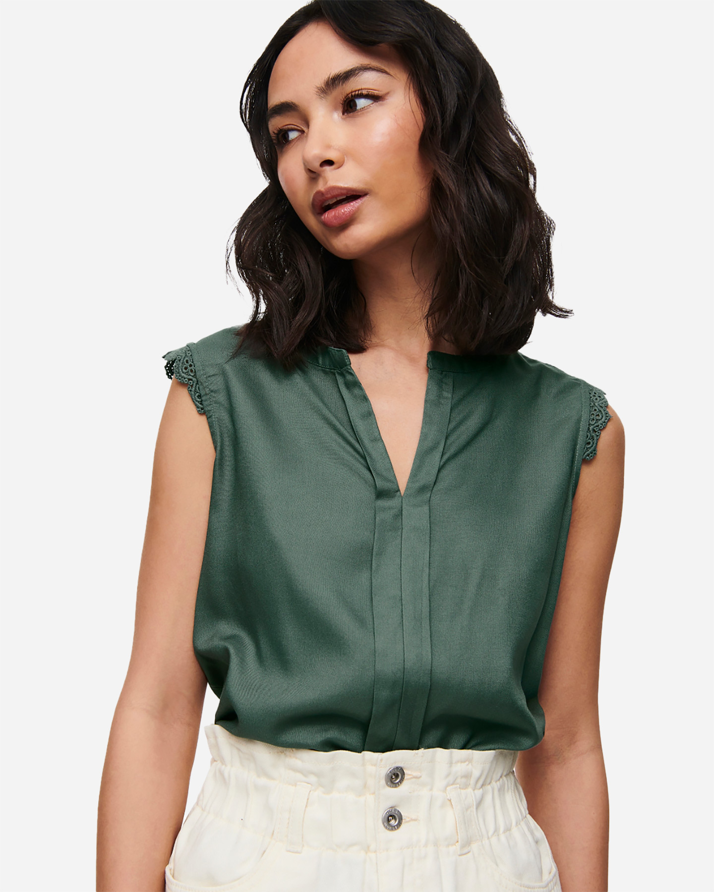 Camicia ONLY KIMMI W - Verde - 3 | Cisalfa Sport