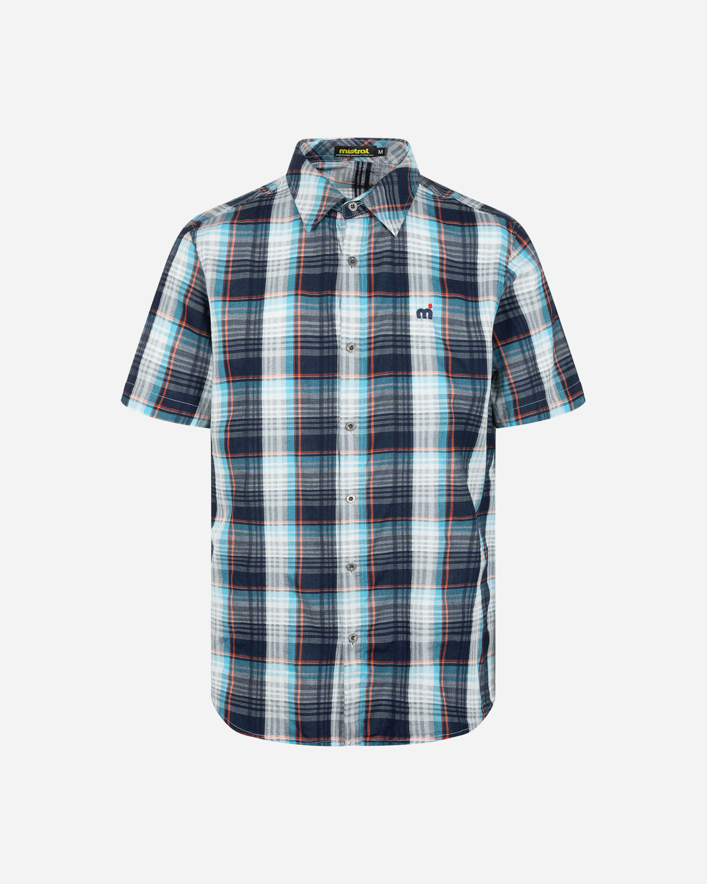 Camicia MISTRAL BLUE CHECK M - 5 | Cisalfa Sport