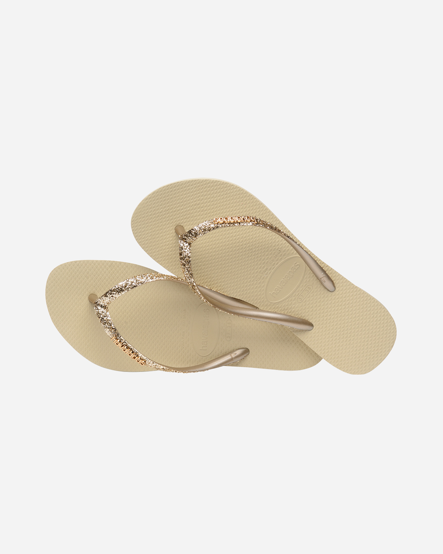 Infradito HAVAIANAS SLIM GLITTER II W - Beige - 1 | Cisalfa Sport