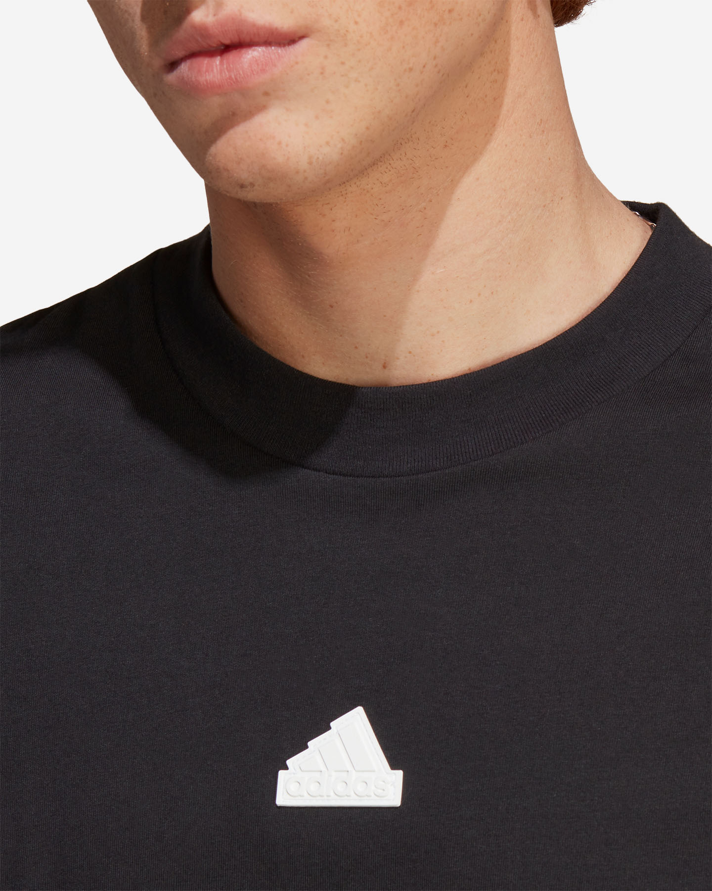 T-shirt ADIDAS ICON 3STRIPES M - Nero - 4 | Cisalfa Sport