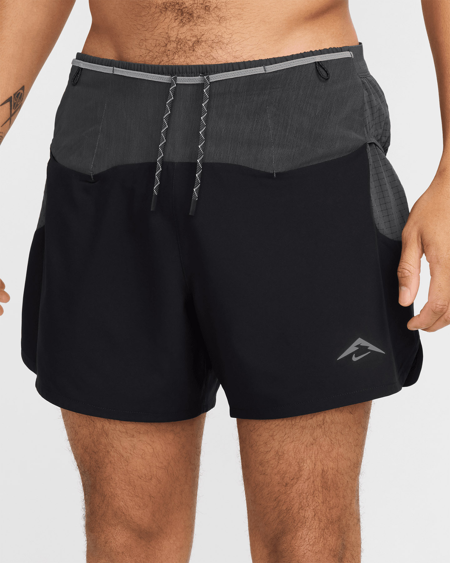 Short running NIKE DRI FIT SECOND M - Nero - 1 | Cisalfa Sport