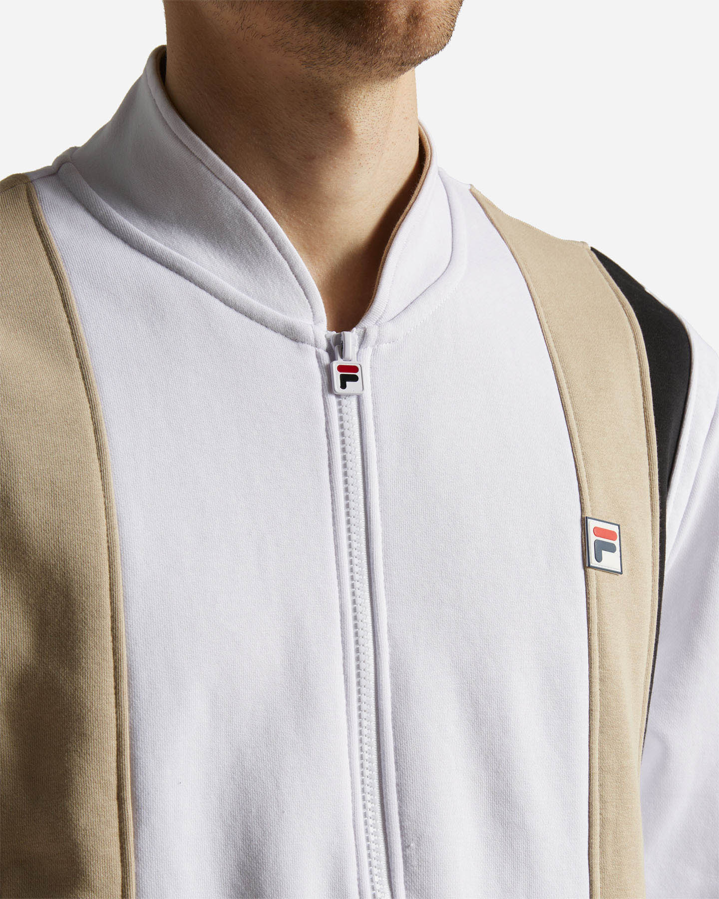 Felpa FILA NEW BORG M - Bianco - 4 | Cisalfa Sport