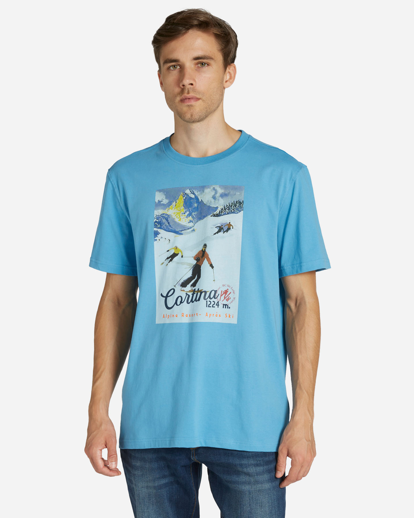 T-shirt BEST COMPANY SKI LODGE CAPSULE M - Azzurro - 0 | Cisalfa Sport