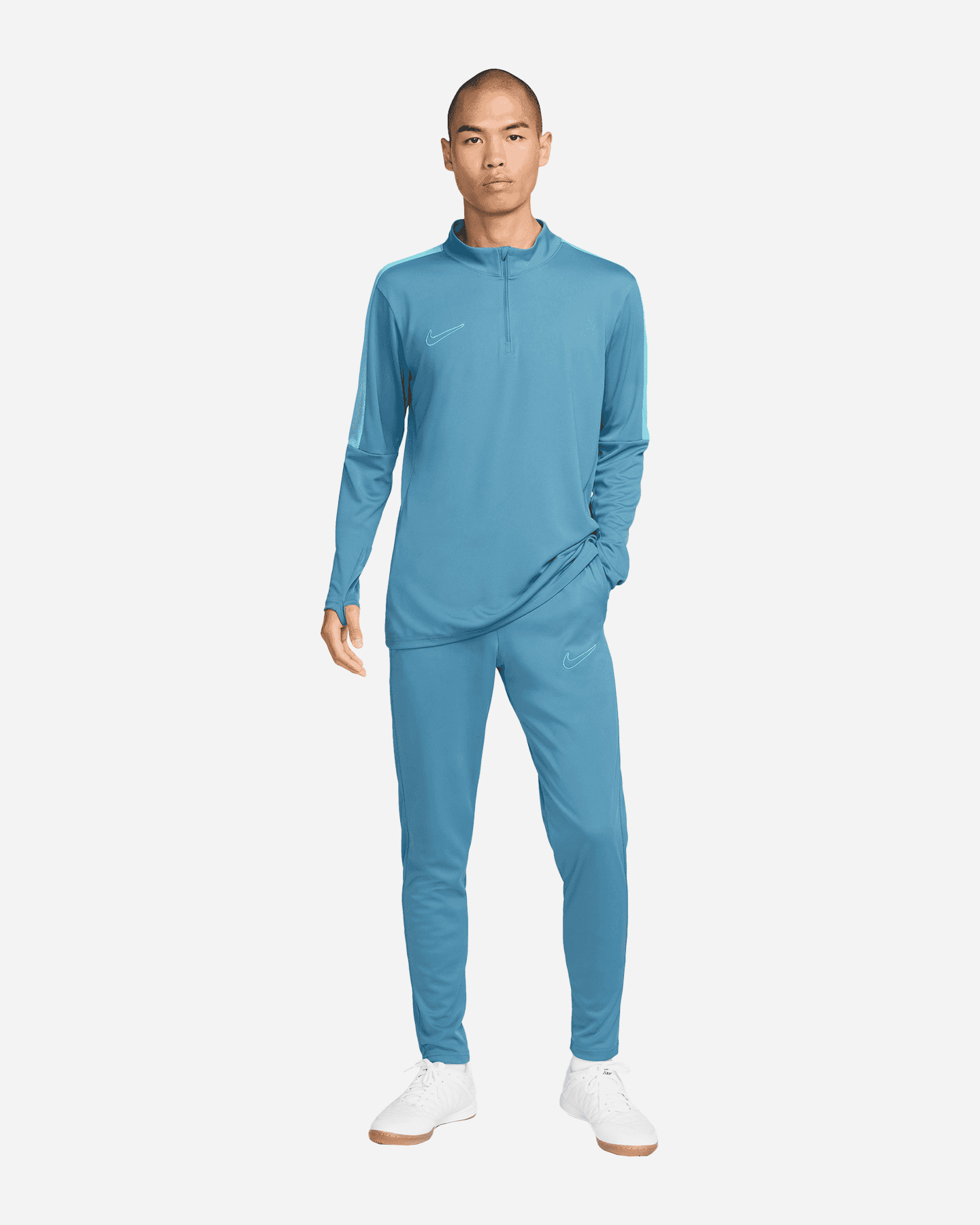 Pantaloncini calcio NIKE DRI FIT ACADEMY 23 KPZ BR - Azzurro - 2 | Cisalfa Sport