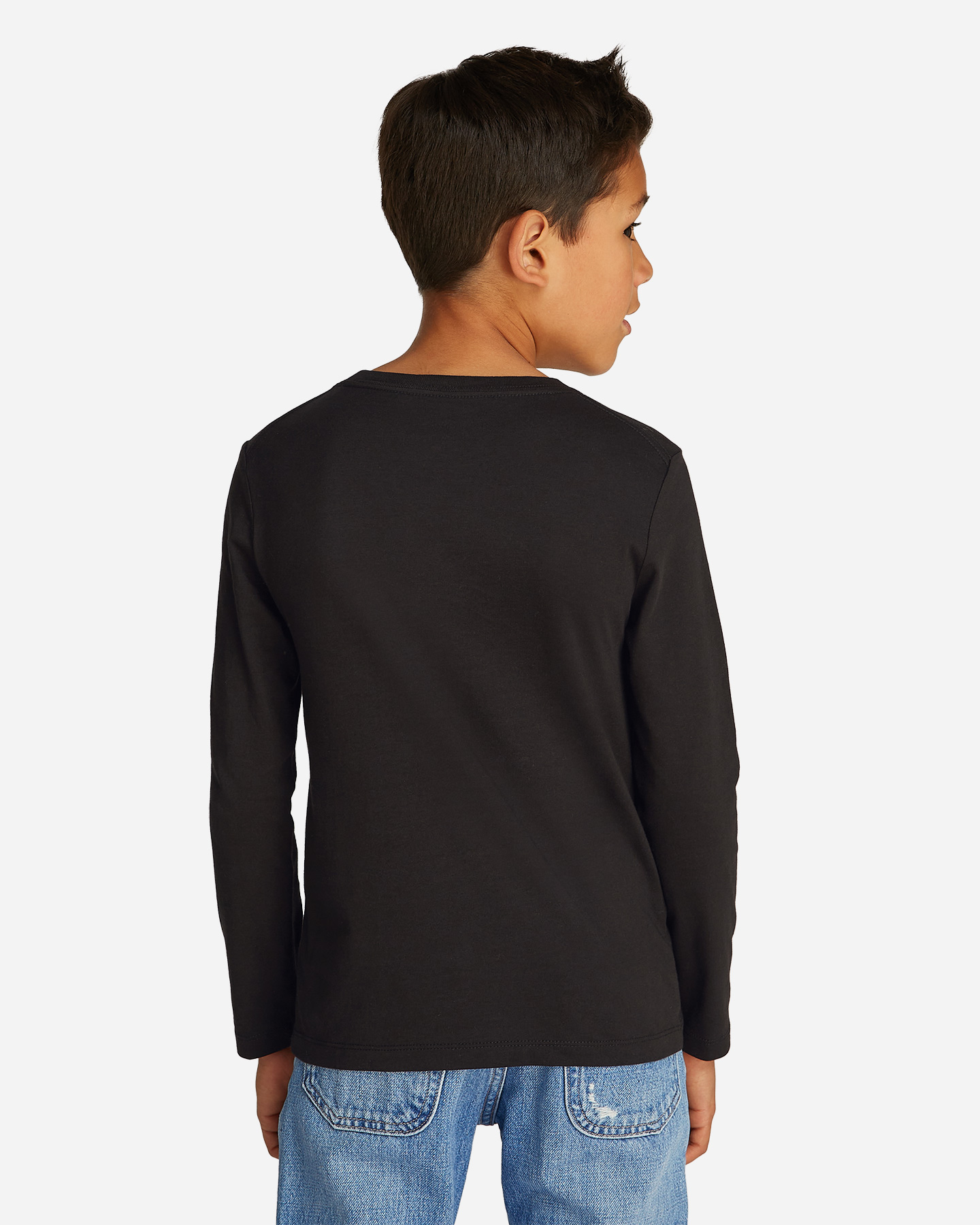 T-shirt CALVIN KLEIN JEANS CHEST MONOLOGO JR - Nero - 3 | Cisalfa Sport