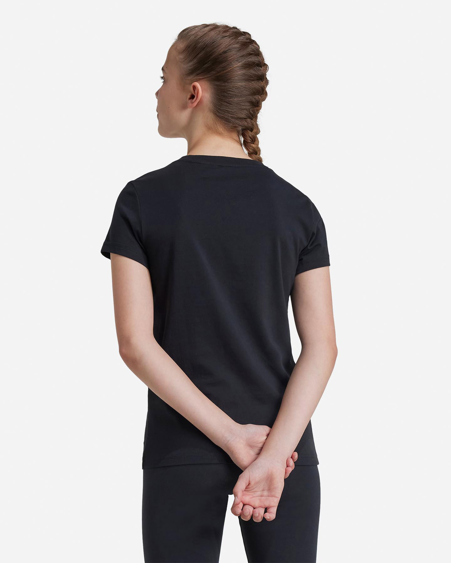 T-shirt ADIDAS BIG LOGO RAINBOW JR - Nero - 2 | Cisalfa Sport