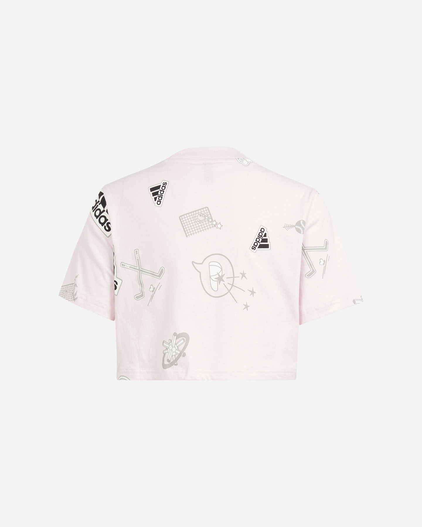 T-shirt ADIDAS GIRL ALL OVER JR - Rosa - 1 | Cisalfa Sport