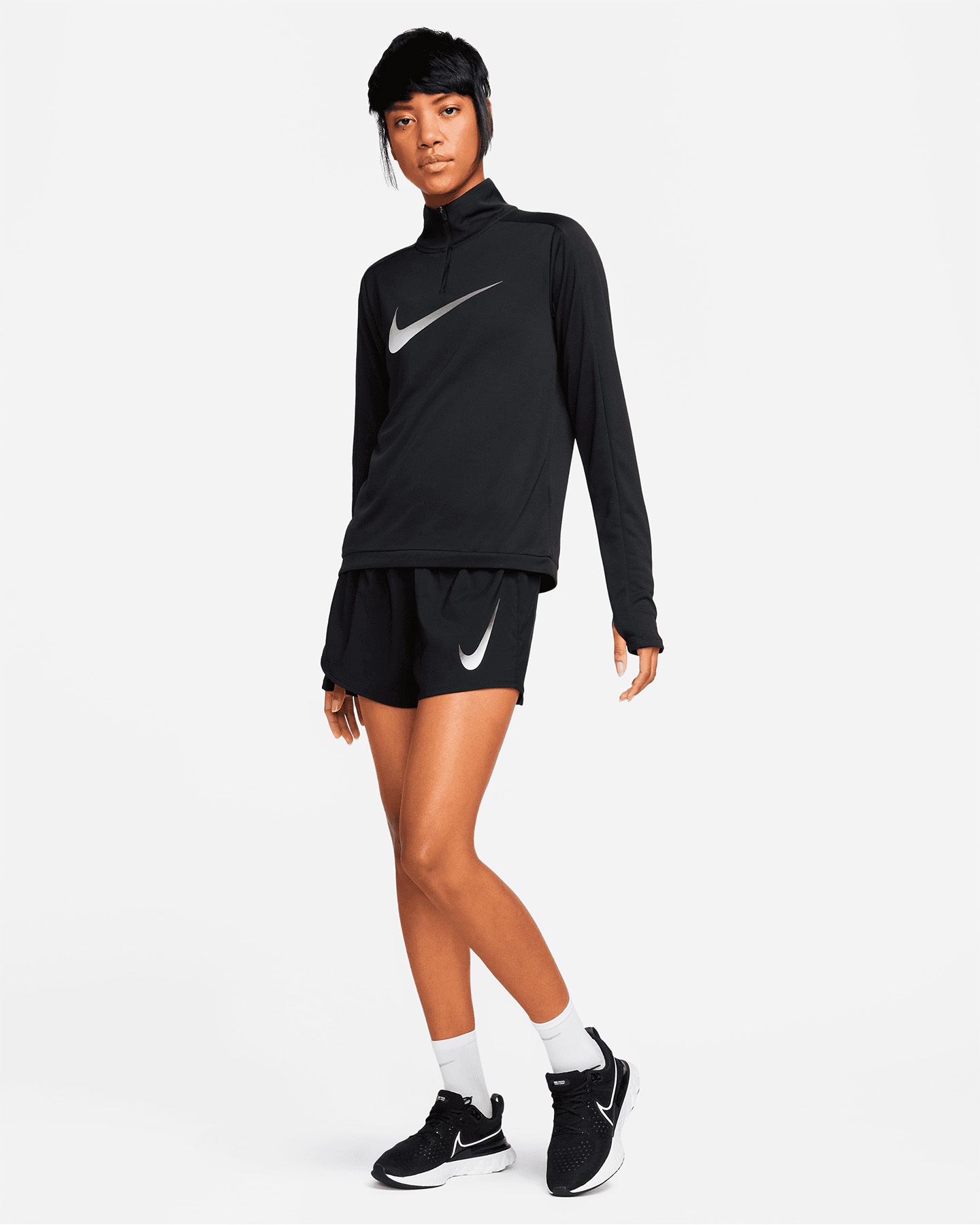 Short running NIKE SWOOSH W - 5 | Cisalfa Sport