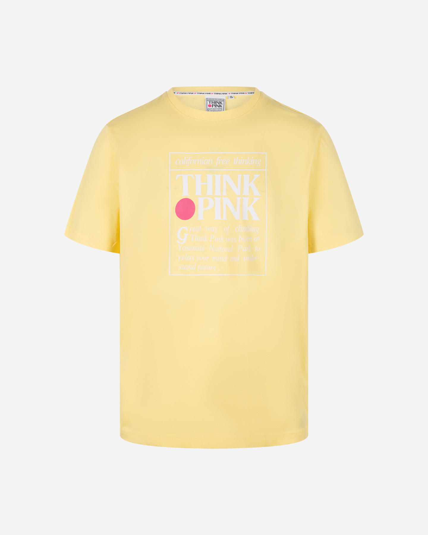 T-shirt THINK PINK GOPCORE M - Giallo - 0 | Cisalfa Sport