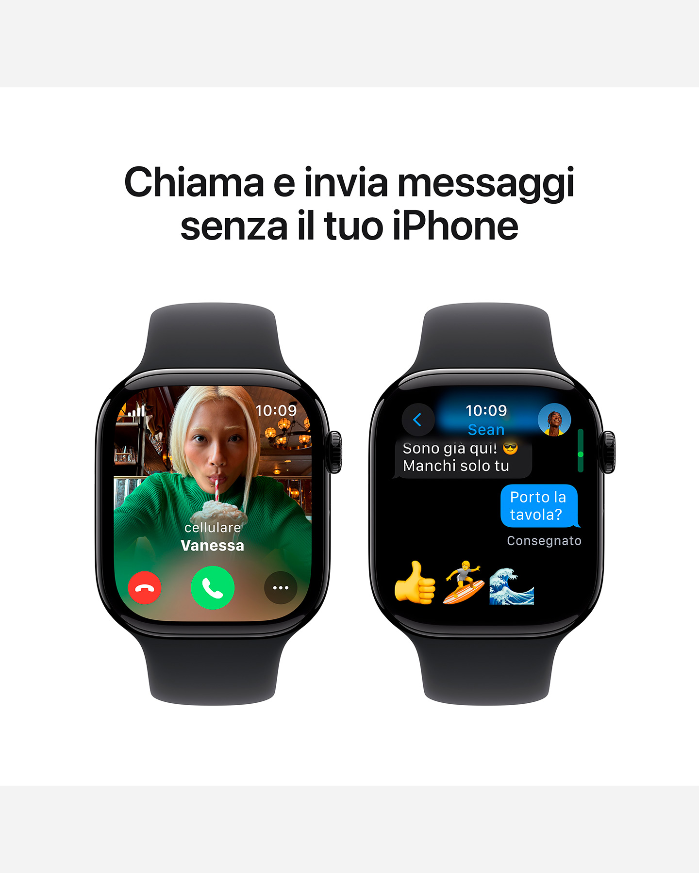 Orologio multifunzione APPLE APPLE WATCH SERIES 10 GPS 46MM - Nero - 6 | Cisalfa Sport