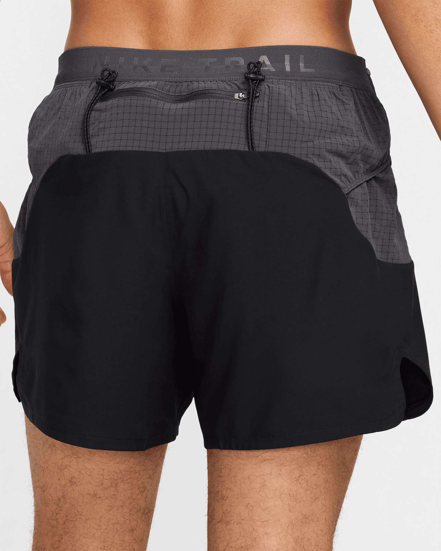 Short running NIKE DRI FIT SECOND M - Nero - 4 | Cisalfa Sport