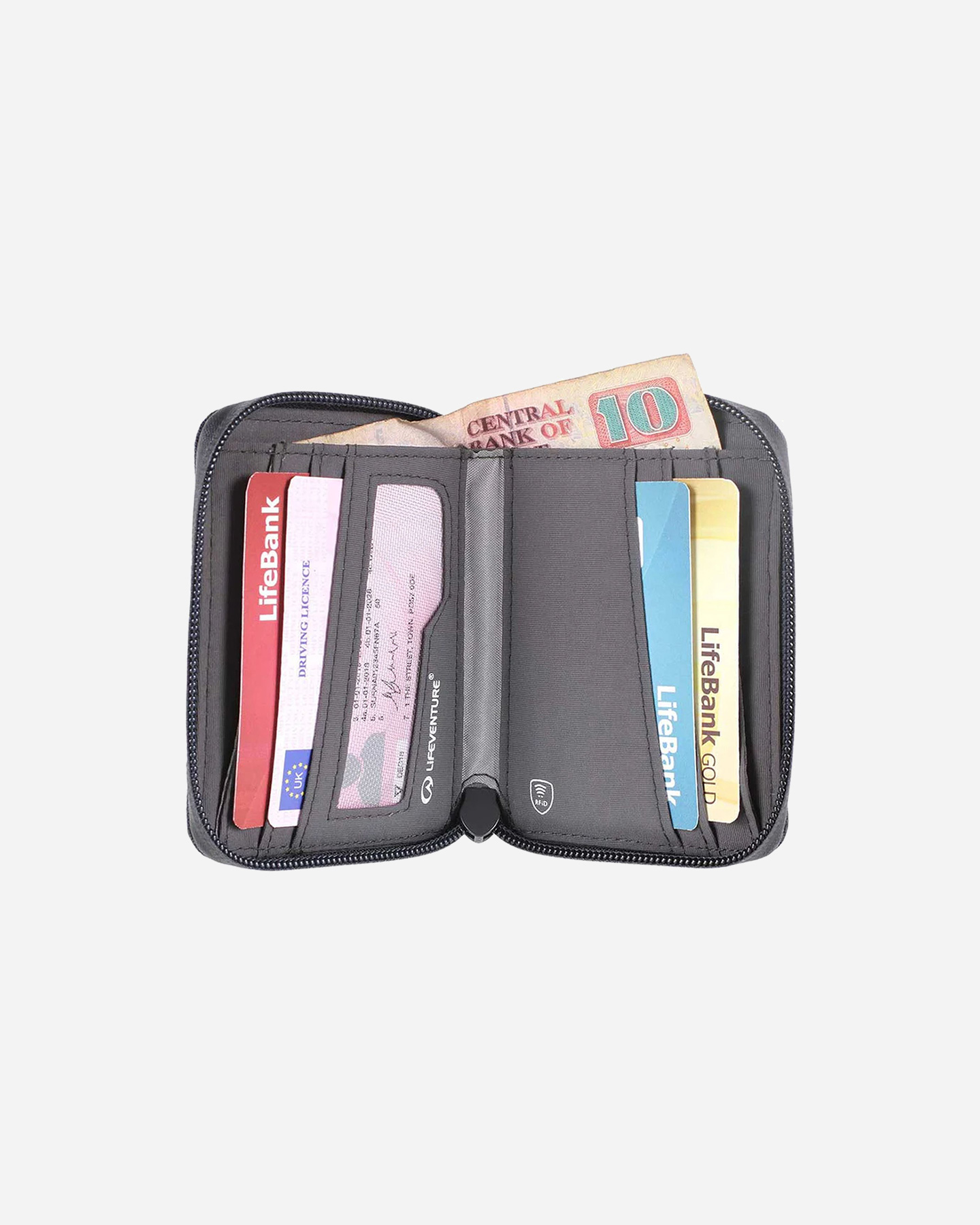 Accessorio zaini LIFEVENTURE RFID BI-FOLD WALLET  - 2 | Cisalfa Sport