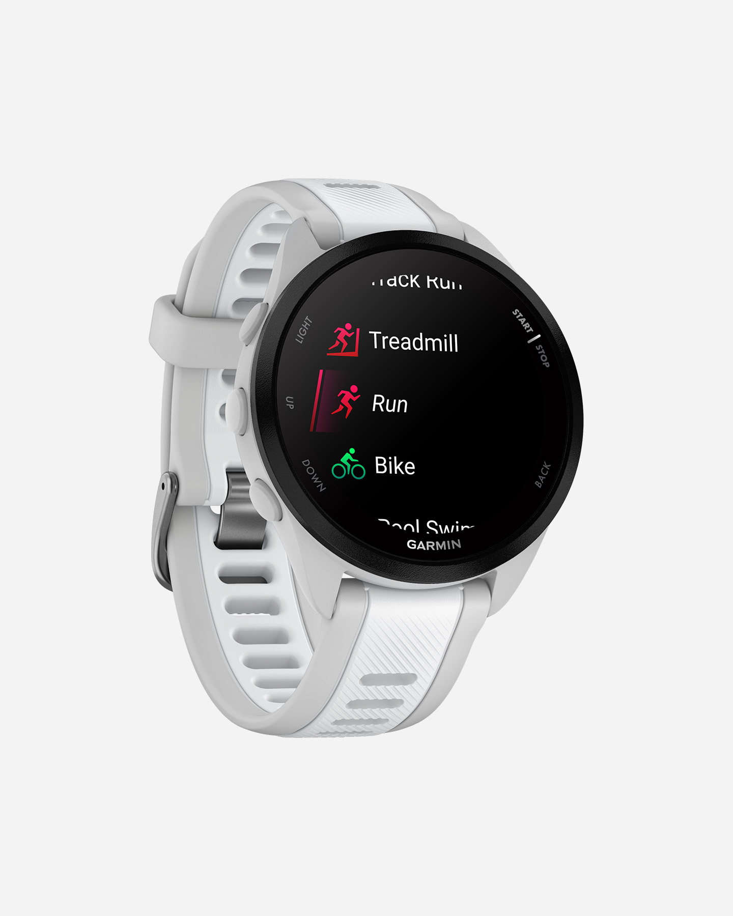 Orologio multifunzione GARMIN FORERUNNER 165 MUSIC - Bianco - 3 | Cisalfa Sport