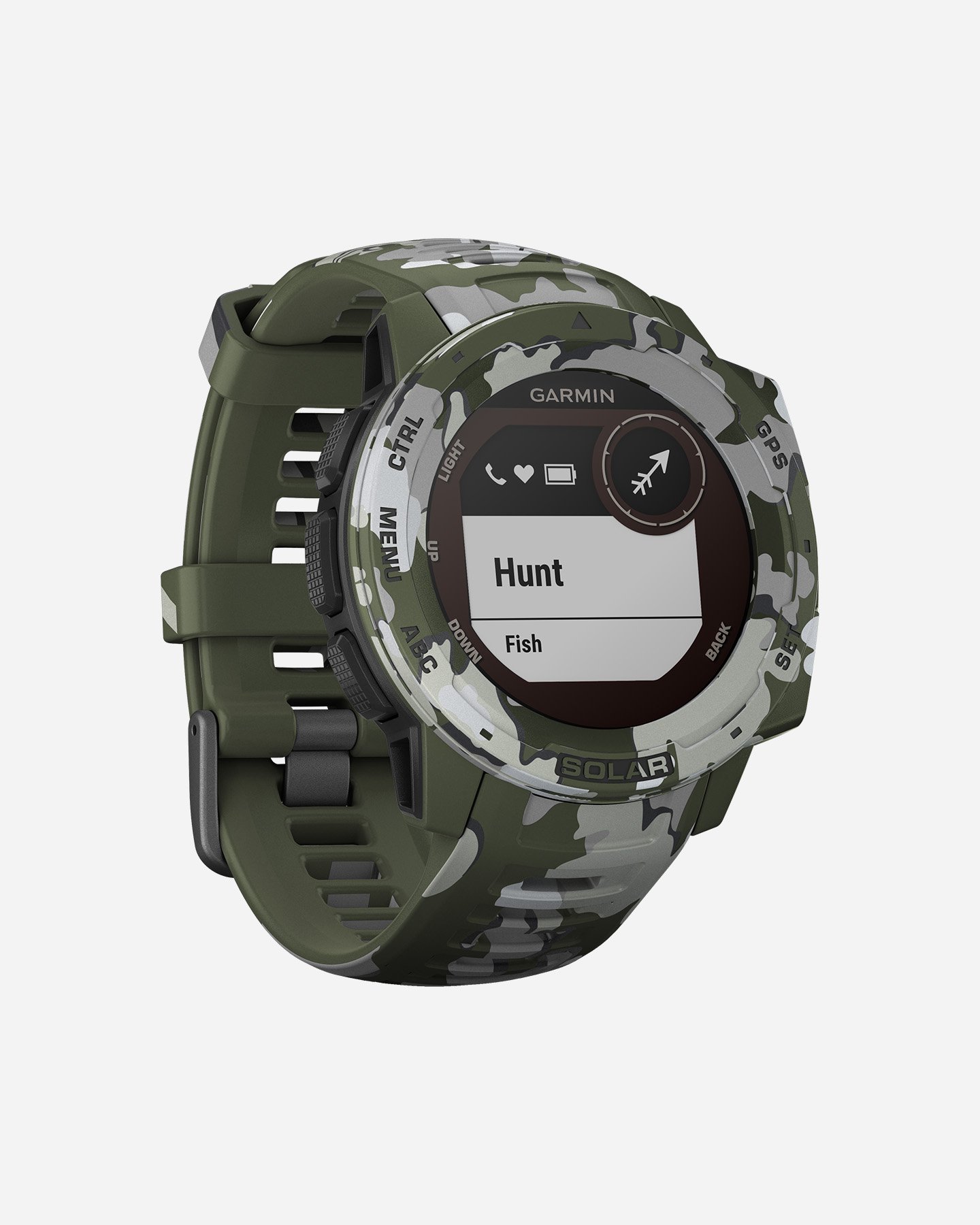 Orologio multifunzione GARMIN INSTINCT SOLAR CAMO EDITION - 3 | Cisalfa Sport