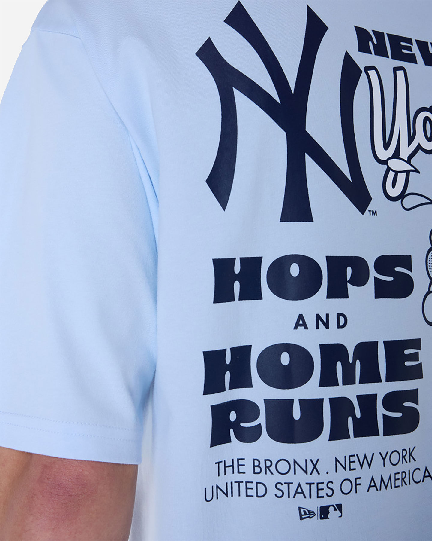 T-shirt NEW ERA MLB LEAGUE FOOD GFX NEW YORK YANKEES M - Azzurro - 4 | Cisalfa Sport
