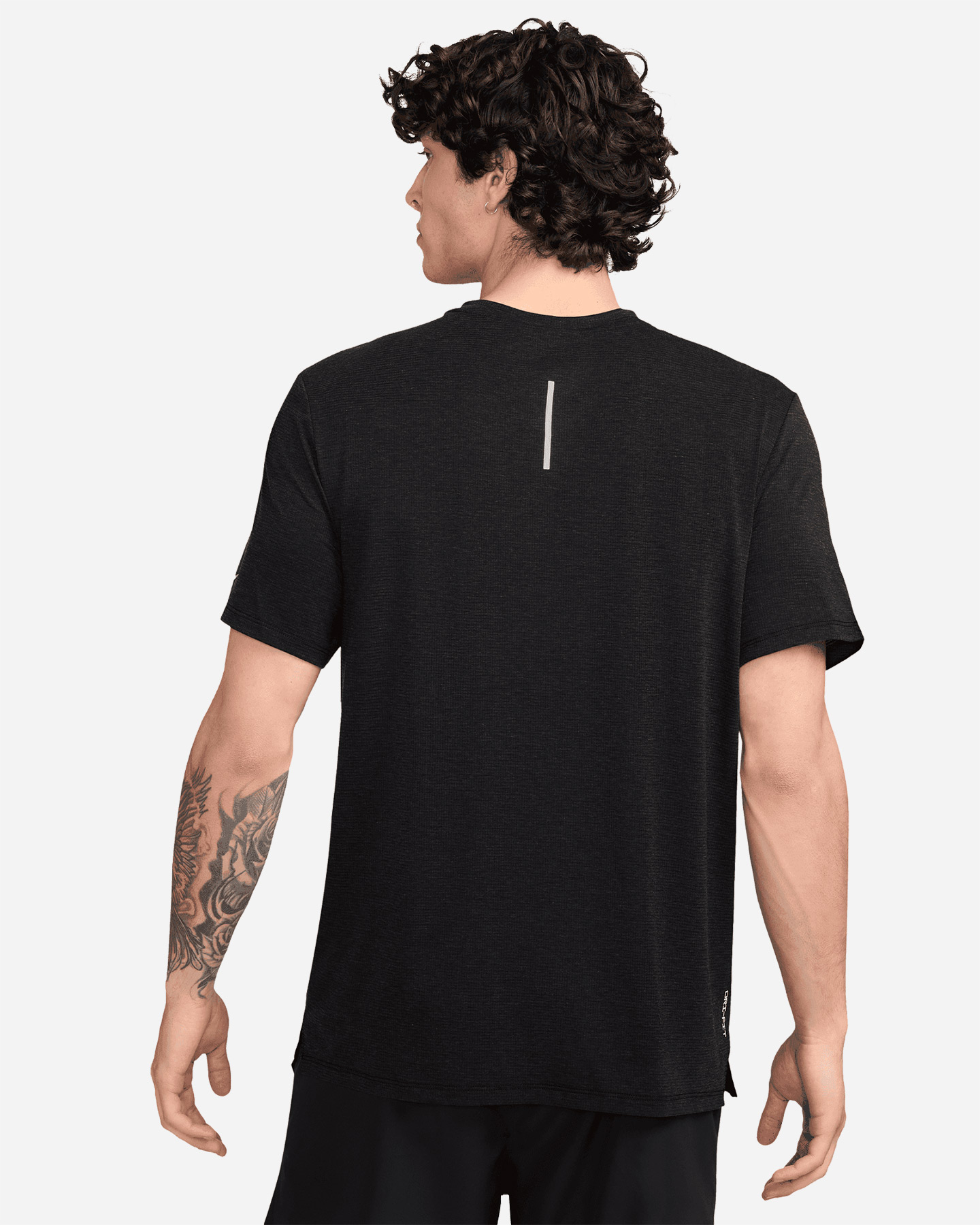 T-shirt running NIKE RISE 365 GRAPHIC M - Nero - 1 | Cisalfa Sport