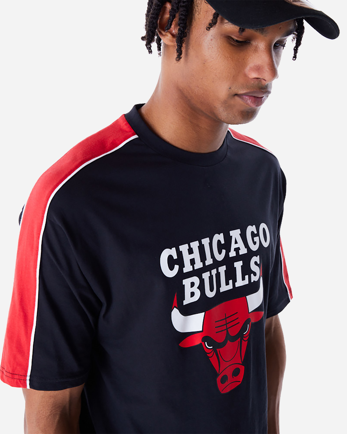 Abbigliamento basket NEW ERA PANEL OS BULLS M - Nero - 4 | Cisalfa Sport