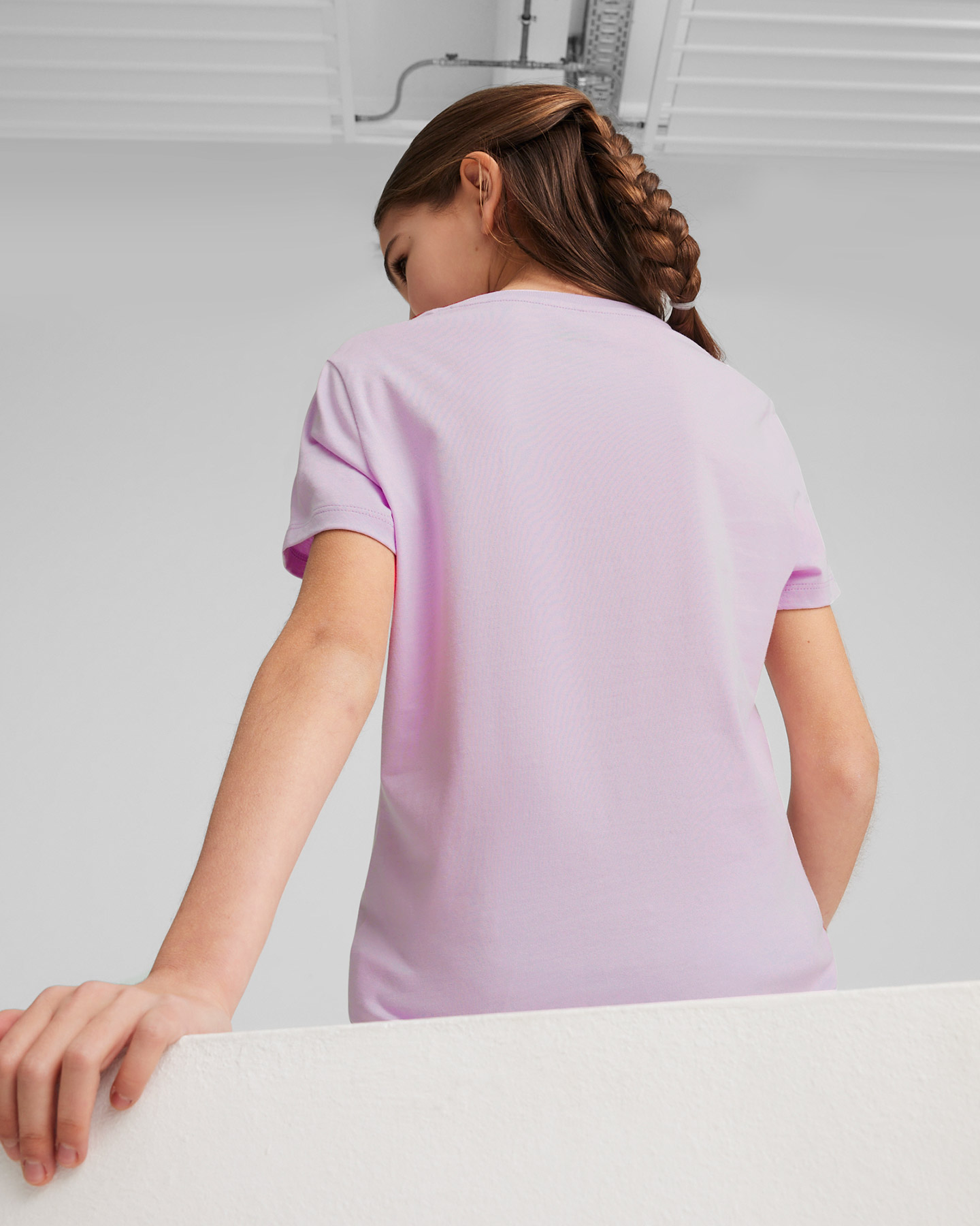 T-shirt PUMA GIRL GRAPHIC JR - Viola - 3 | Cisalfa Sport