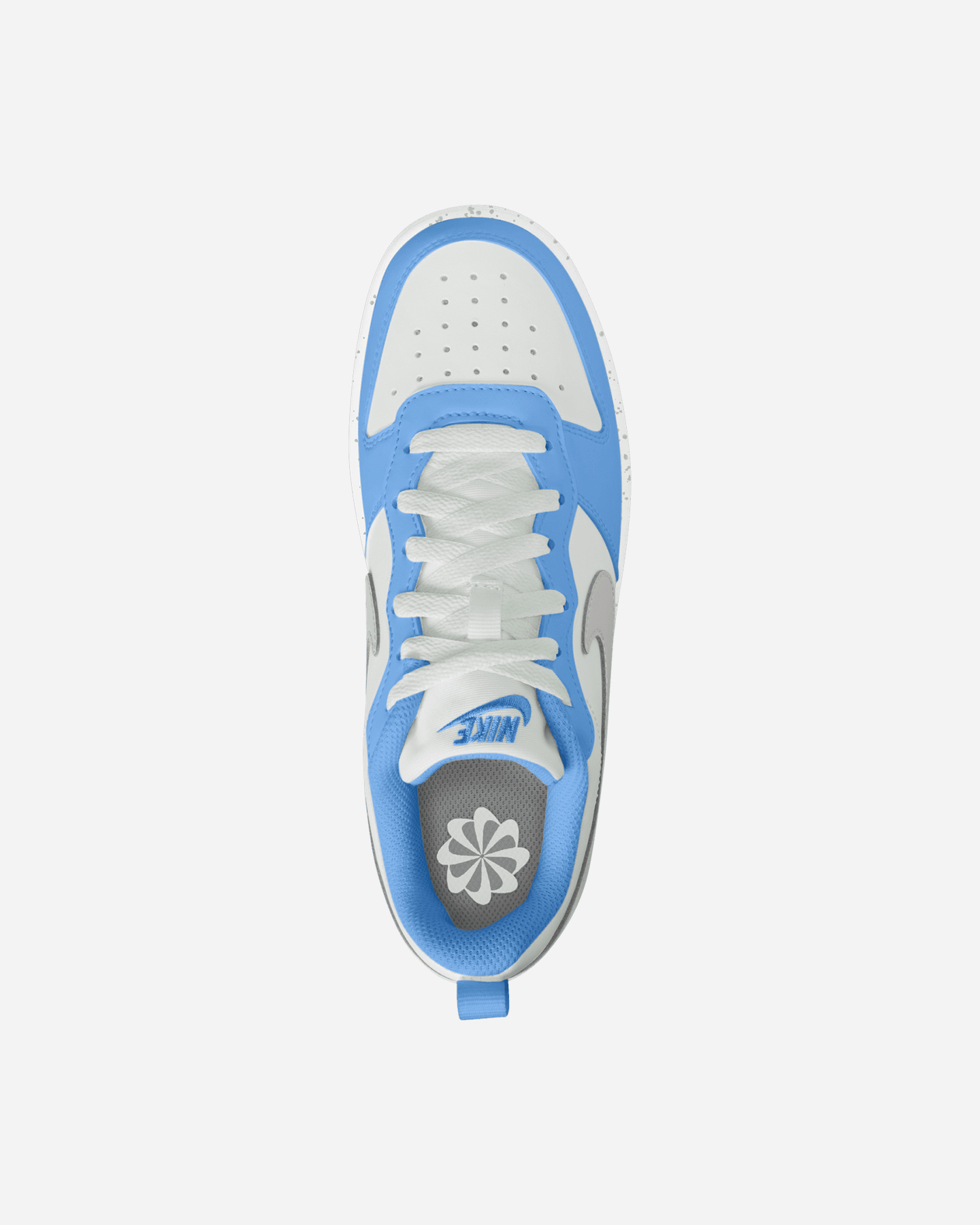Scarpe sneakers NIKE COURT BOROUGH LOW RECRAFT GS JR - Bianco - 2 | Cisalfa Sport