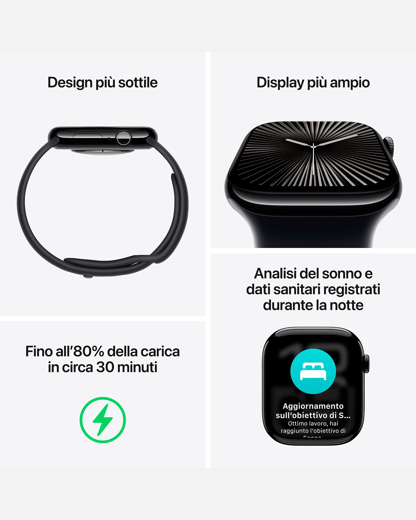 Orologio multifunzione APPLE APPLE WATCH SERIES 10 GPS 42MM  - 2 | Cisalfa Sport