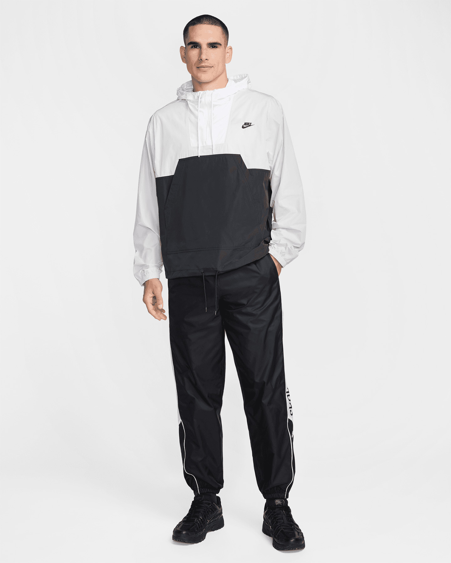 Felpa NIKE CLUB ANORAK M - Nero - 2 | Cisalfa Sport