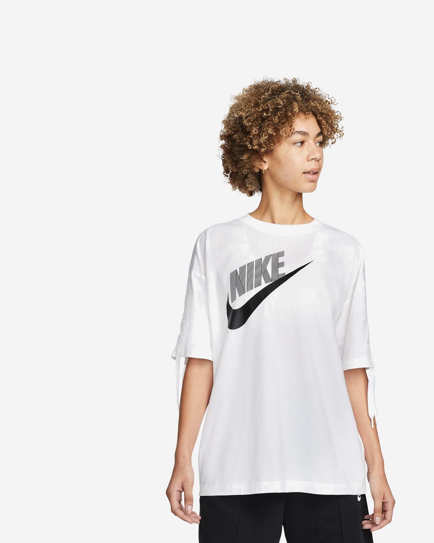 T-shirt NIKE DANCE BIG LOGO W - Bianco - 0 | Cisalfa Sport